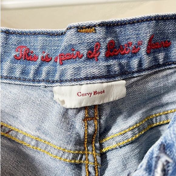 Vintage Levi’s “Little e” Curvy Bootcut Jeans Size 6S / W28 - Picture 5 of 14